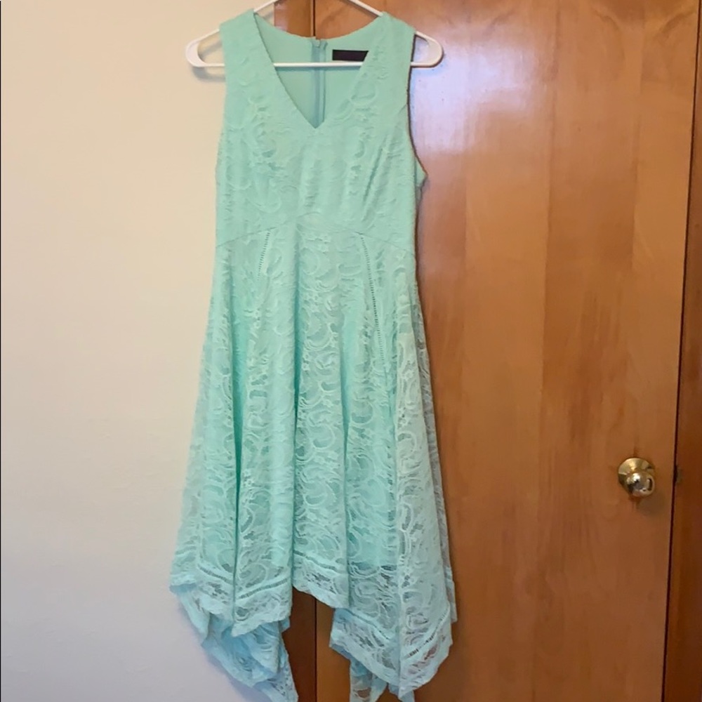 Mint green dress, only worn once for photoshoot.